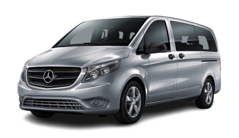 Vuokraa Mercedes-Benz Vito (Manuaali, 2.0 L Bensiini, 9 Istuinta) Teneriffalla